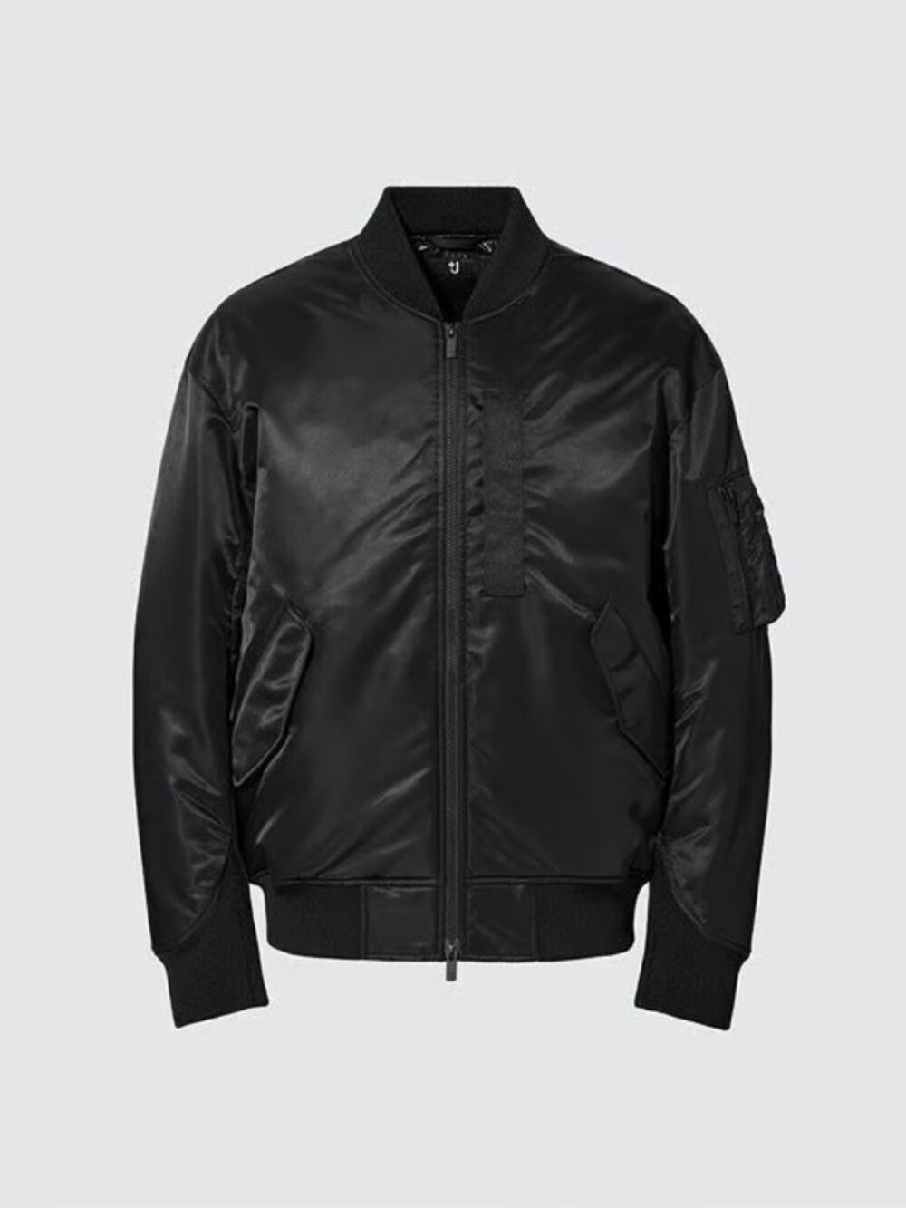 +J Hybrid Down Oversized MA-1 Blouson Black XS